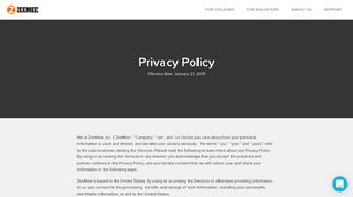 Privacy Policy | ZeeMee