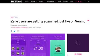 Zelle users are getting scammed just like on Venmo - The Verge