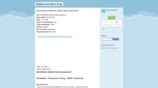 Download zksoftware default telnet password - ElijahLavender's blog