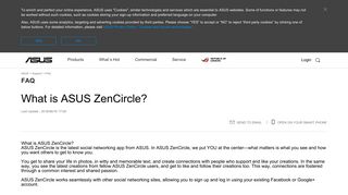 What is ASUS ZenCircle? | Official Support | ASUS Global