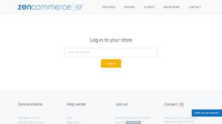 My admin - Instant online store from Zencommerce.in