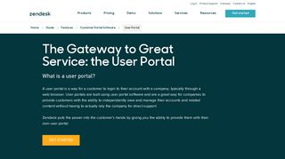 User Portal Software | Zendesk