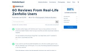 60 Zenfolio Reviews | 9 Important Things To Know (2019)