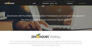 ZenHours Payroll | Enterprise-class Human Capital Management ...
