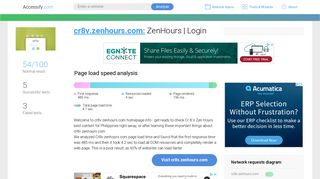 Access cr8v.zenhours.com. ZenHours | Login
