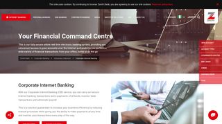 Corporate Internet Banking - Zenith Bank