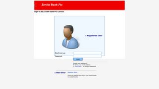 Online Recruitment : Login - Zenith Bank