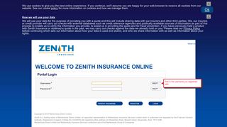Portal Login - Zenith Insurance