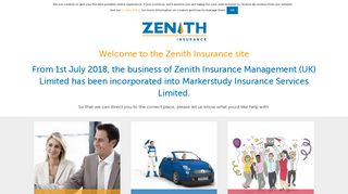 Zenith Insurance | Welcome