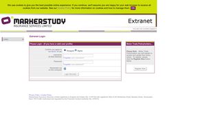 Markerstudy Insurance Services Ltd - Extranet