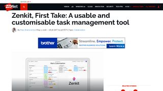 Zenkit, First Take: A usable and customisable task management tool ...