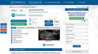 ZenMaid Reviews: Overview, Pricing and Features