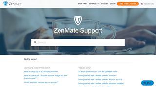 ZenMate Support - Zendesk