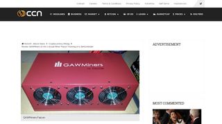 GAWMiners 27 mh/s Scrypt Miner 
