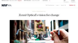 Zenni Optical's vision for change | NRF