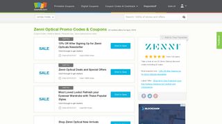 Up to 10% off Zenni Optical Promo Codes, Coupons February, 2019