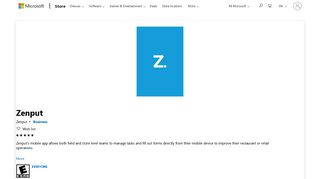 Get Zenput - Microsoft Store