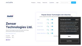 Zensar Technologies Ltd. - Email Address Format & Contact Phone ...