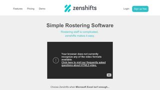 Zenshifts | Australia's Simplest Rostering Software
