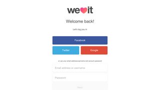 Log in - We Heart It