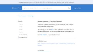 How to become a Zerodha Partner? - Support - Zerodha
