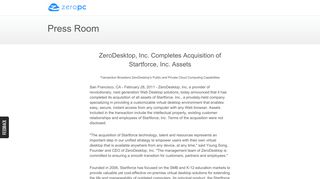 ZeroPC - Acquisition