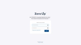 Zero Up™ | Advanced eCommerce Technology