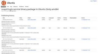 snapd-login-service : amd64 : Zesty (17.04) : Ubuntu - Launchpad.net
