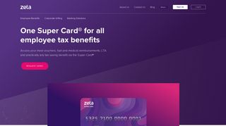 Zeta Super Card | Cloud-based multiwallet card | Zeta