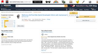 Amazon.com: Customer reviews: MyKronoz ZeTime Elite Hybrid ...