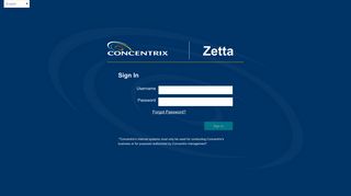Project Zetta - Concentrix