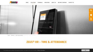 ZEUS® HR – Time & Attendance - ISGUS America LLC