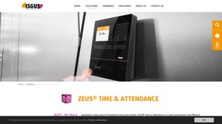 ZEUS® Time & Attendance Systems & Solutions - ISGUS UK Limited
