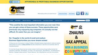 Zhauns: New Business Opportunities for SMME's | Vending ...