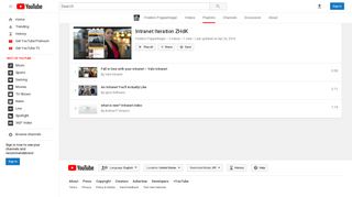 Intranet Iteration ZHdK - YouTube