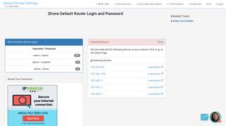 Zhone Default Router Login and Password - Clean CSS