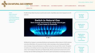 Zia Natural Gas Company – Naturally a Better Deal!