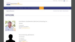 Board of Directors – Southern New Mexico Independent Electrical ...