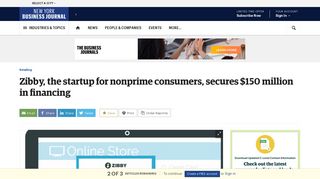 Zibby, the startup for nonprime consumers, secures $150 million in ...