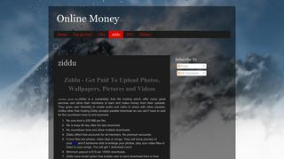 Online Money: ziddu