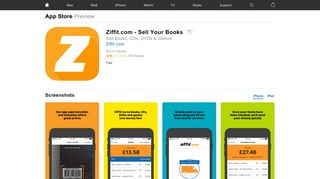 Ziffit.com - Sell Your Books on the App Store - iTunes - Apple