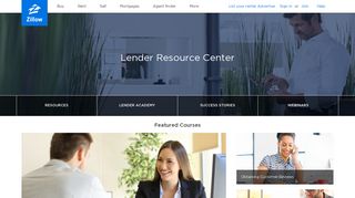 Lender Resource Center - Zillow