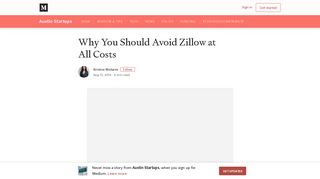 Why You Should Avoid Zillow at All Costs – Austin Startups