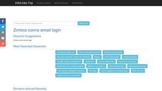 Zimbra conns email login Search - InfoLinks.Top