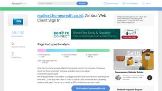 Access mailext.homecredit.co.id. Zimbra Web Client Sign In