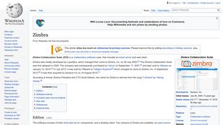 Zimbra - Wikipedia