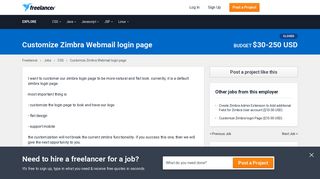 Customize Zimbra Webmail login page | CSS | Java | Javascript | JSP ...