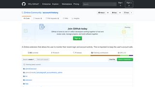 GitHub - Zimbra-Community/account-history: A Zimbra extension that ...