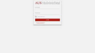 AUS Student Email - American University of Sharjah