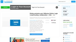 Visit Zimbra.xmission.com - XMission Zimbra: Login | email hosting ...